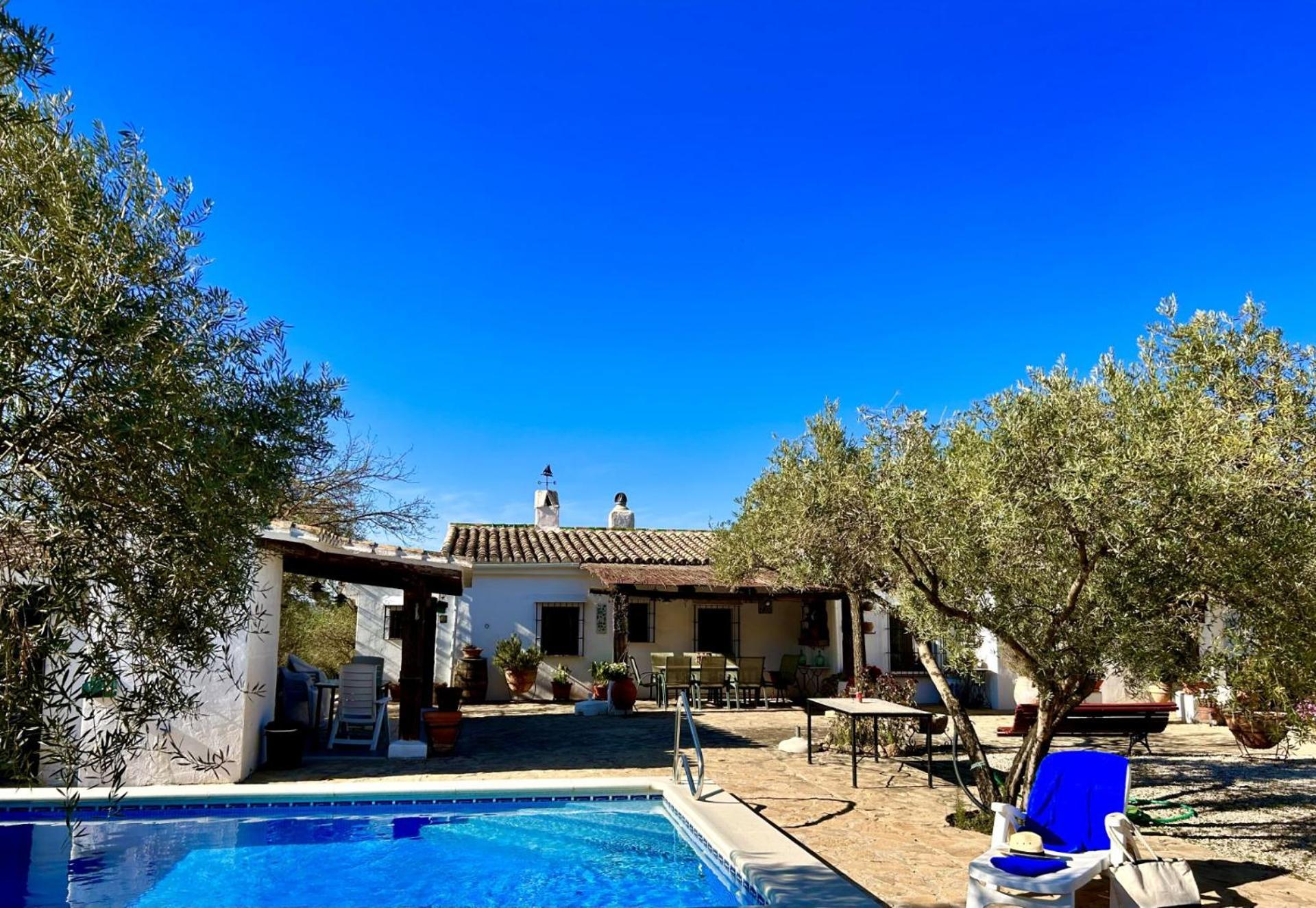 Refugio Andaluz Con Piscina Entre Olivos فييانويفا ذي تابيا المظهر الخارجي الصورة